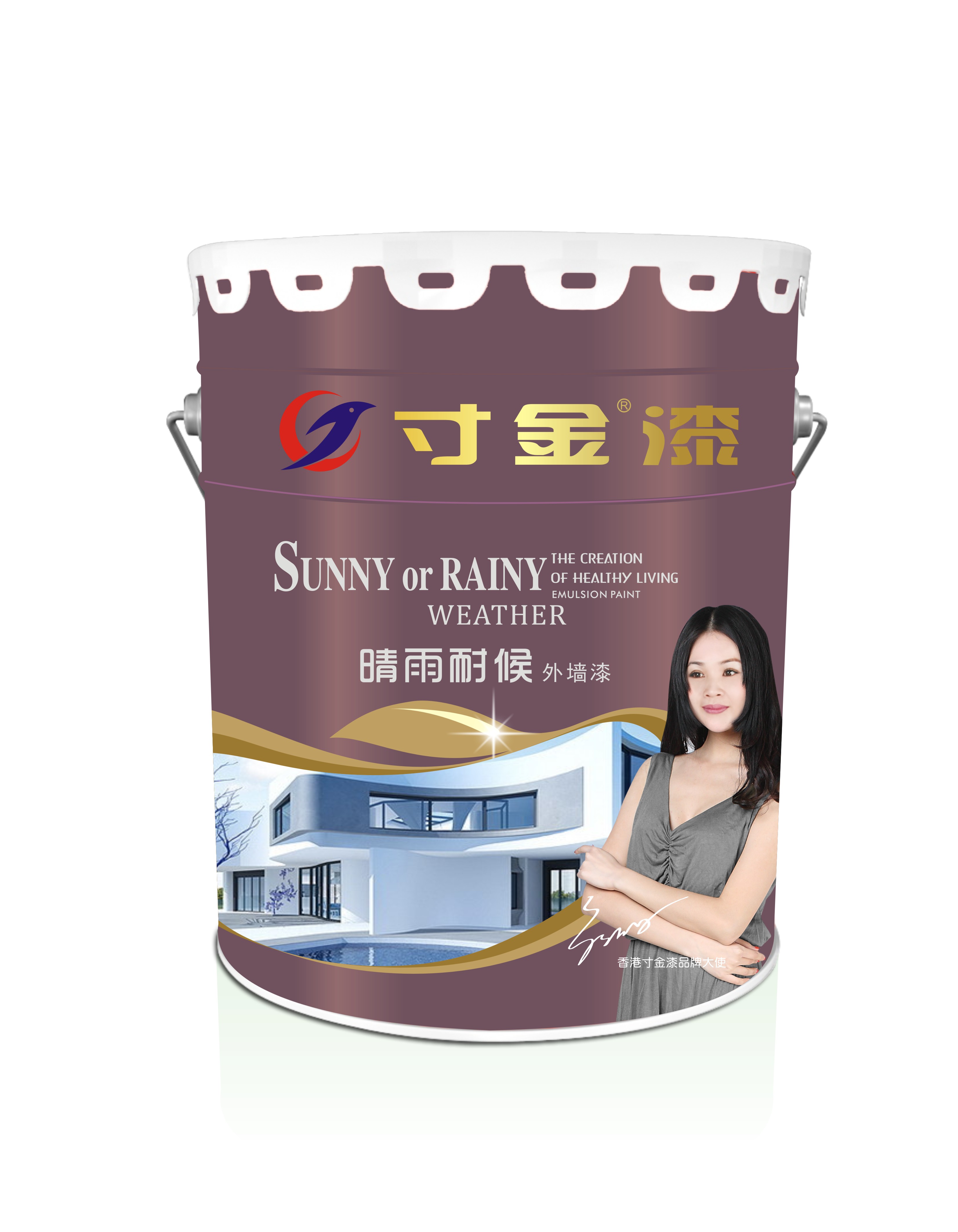 晴雨耐候外墻漆