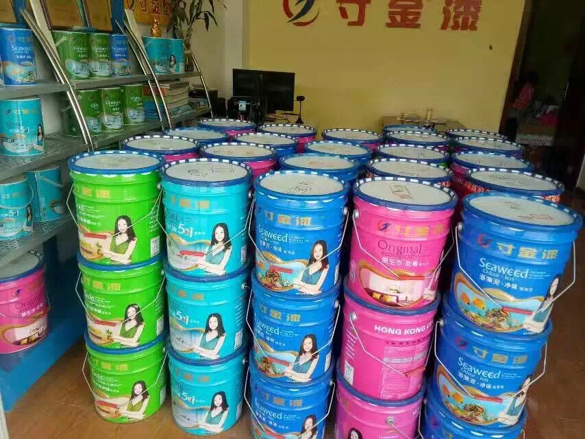 買婚房凈味豪華墻面漆就選寸金漆